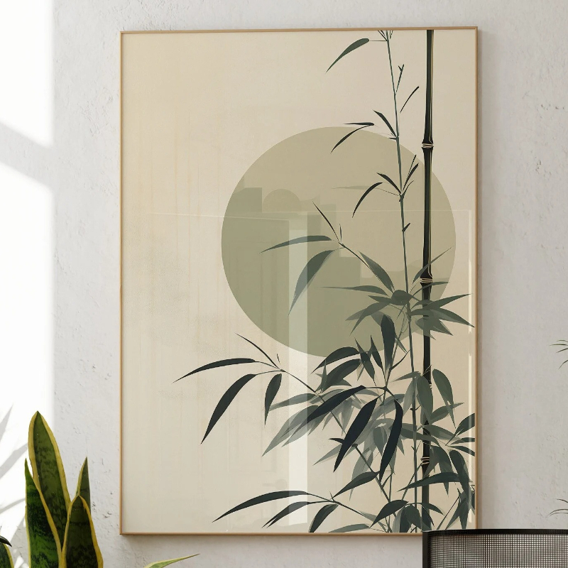 Japandi Wall Art Minimal Botan - Japanese Zen Lifestyle incelemesi ve fiyatı