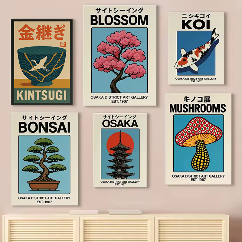 Vintage Japan Traveling Art Os - Japanese Zen Lifestyle incelemesi ve fiyatı