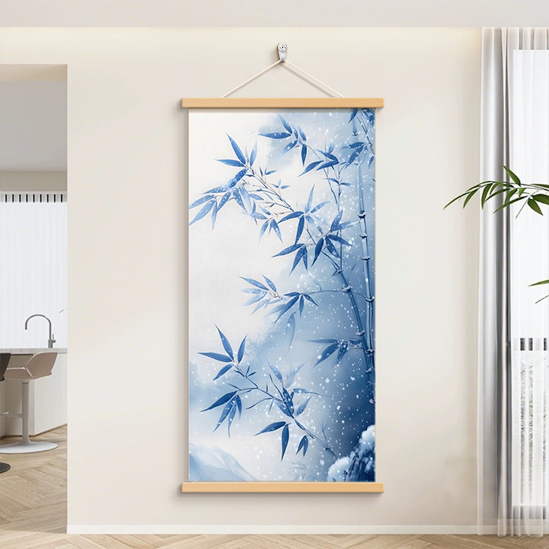 Japanese Zen Bamboo Scroll Wal - Japanese Zen Lifestyle incelemesi ve fiyatı