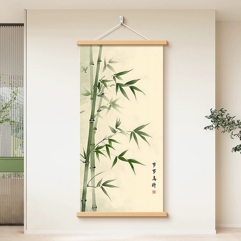 Japanese Zen Bamboo Scroll Wal - Japanese Zen Lifestyle incelemesi ve fiyatı