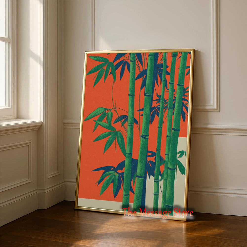 Japanese Bamboo Vintage Ukiyo- - Japanese Zen Lifestyle incelemesi ve fiyatı
