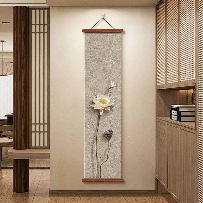 Japanese Style Zen Lotus Wall  - Japanese Zen Lifestyle incelemesi ve fiyatı