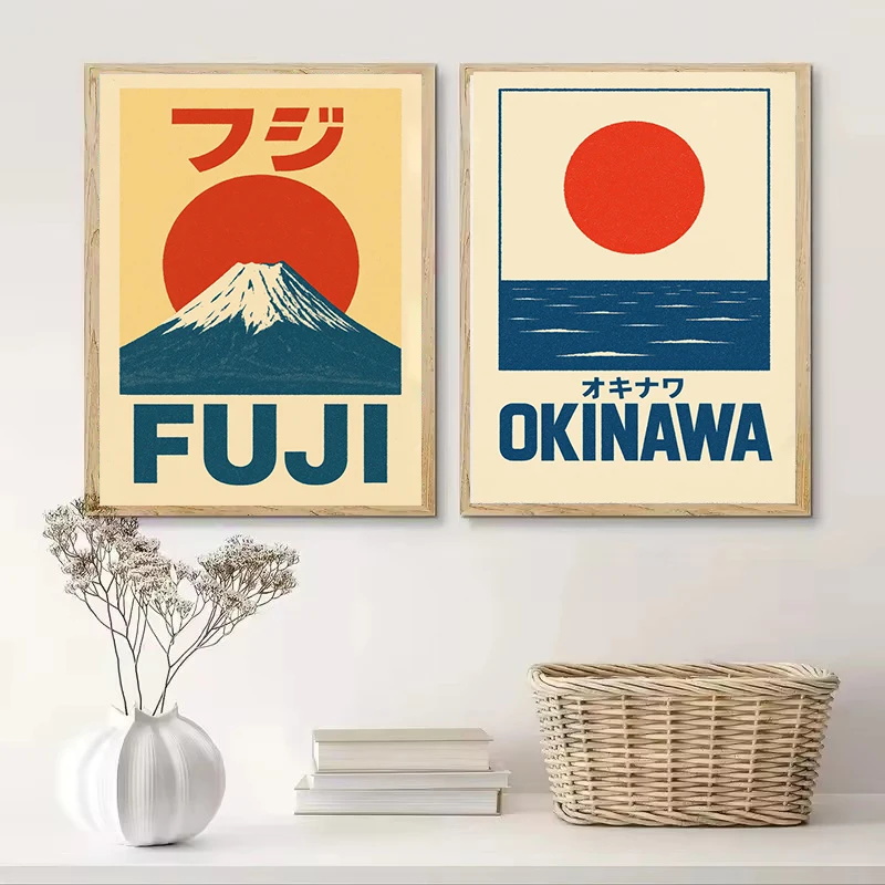 Vintage Japan Traveling Art Os - Japanese Zen Lifestyle incelemesi ve fiyatı