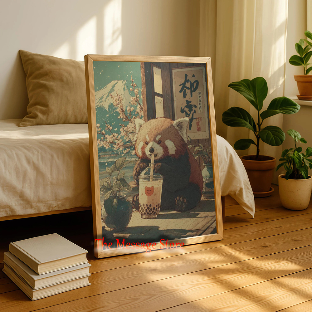 Red Panda Vintage Japanese Sty - Japanese Work Lifestyle incelemesi ve fiyatı